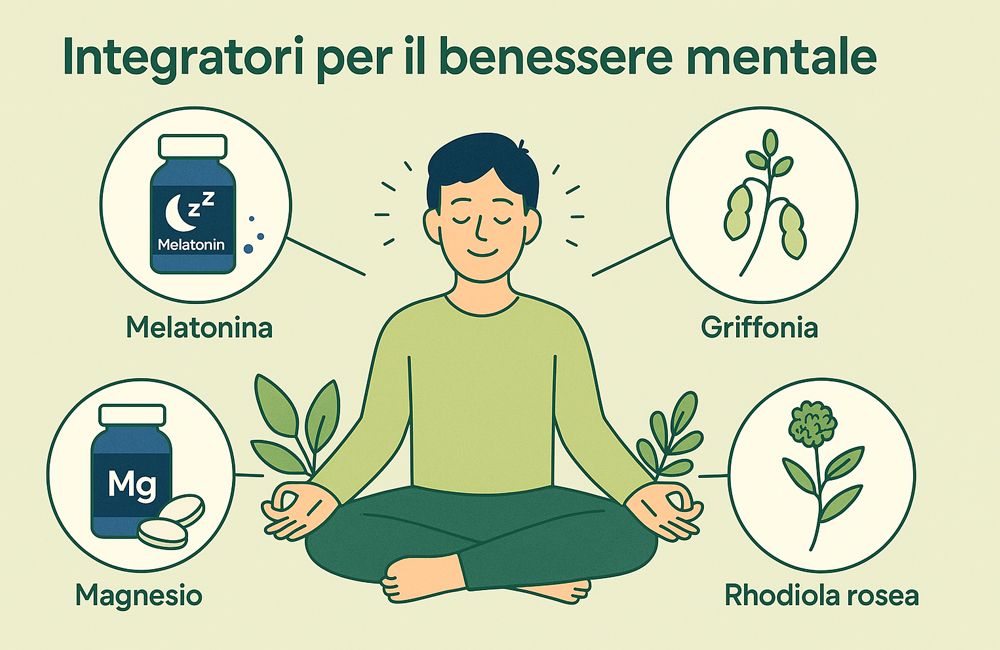 Integratori per il benessere mentale: cosa funziona davvero?