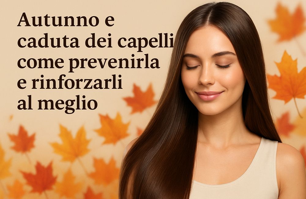 Autunno e caduta dei capelli: come prevenirla e rinforzarli al meglio