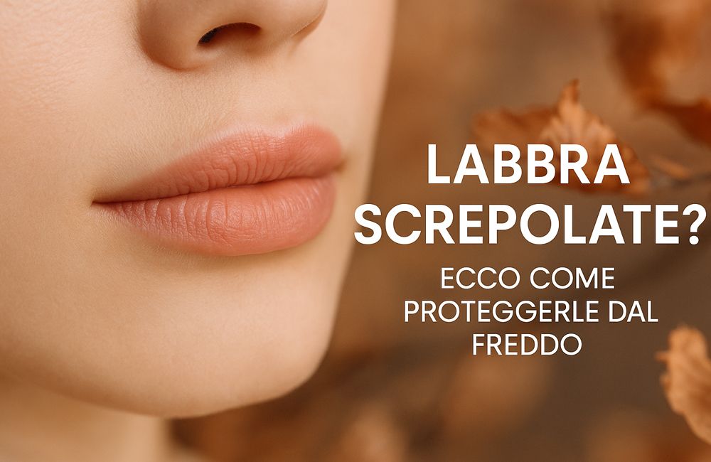 Labbra screpolate? Ecco come proteggerle dal freddo
