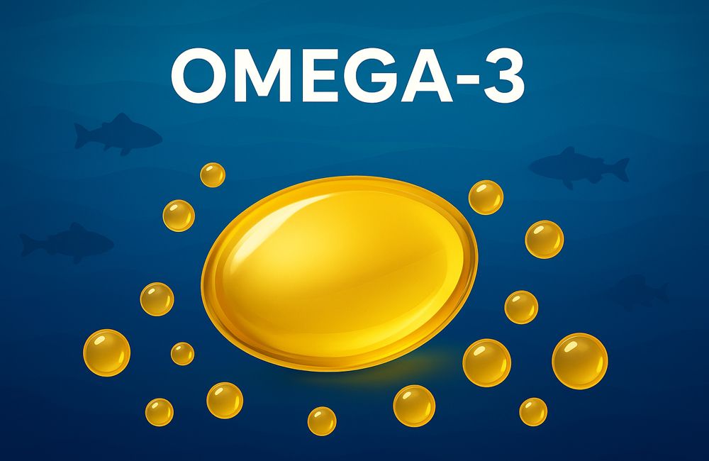 Omega-3: i benefici per la salute dell’uomo