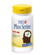 Long Life Phos Serine Integratore Fosfatidilserina 30 Capsule