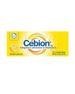 Cebion Effervescente Limone Integratore Vitamina C 10 Compresse