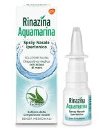 Rinazina Aquamarina Spray Nasale Ipertonico Decongestionante Raffreddore Acqua Mare Eucalipto 20 ml