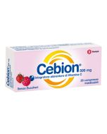 Cebion Masticabile Senza Zucchero Integratore di Vitamina C 20 Compresse