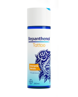 Bepanthenol Tattoo Detergente Delicato per Tatuaggi, con Pantenolo per la cura del Tatuaggio 200 ml