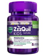 Zzzquil Kids Natura Integratore Sonno con Melatonina per Bambini 30 Pastiglie Gommose