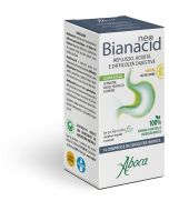 Aboca NeoBianacid Reflusso Acidità Difficoltà Digestive Gusto Limone, 14 Compresse