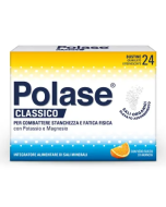  Polase Classico Magnesio e Potassio Integratore Alimentare Sali Minerali Gusto Arancia 24 Bustine