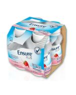 Ensure Plus Alimento a Fini Medici Speciali Ipercalorico Fragola 4x200ml