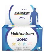  Multicentrum Uomo Integratore Alimentare Multivitaminico Vitamina B D3 A Calcio Magnesio 30 Compresse