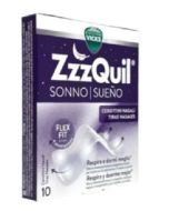 Vicks Zzz Quil Sonno cerottini nasali per dormire e respirare meglio 10 pezzi