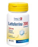 LongLife Lattoferrina 200 - Integratore per le difese immunitarie - 30 capsule
