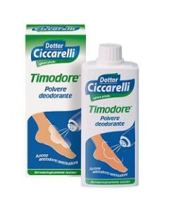 Timodore Polvere Deodorante Piedi Assorbente Antiodore 75 g