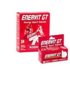 Enervit Carbo Tablets tubo Integratore Energetico Limone 24 Tavolette