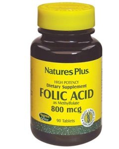 Natures Plus Acido Folico 800 mcg 90 tavolette