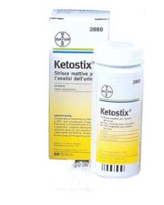 Ketostix Strisce Misurazione Chetonuria Urine 50 pezzi