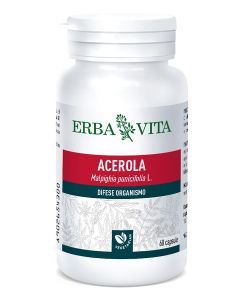 Erba Vita Acerola Integratore Difese Immunitarie 60 capsule 550 mg