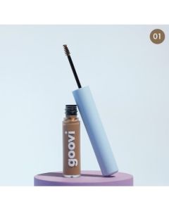 Goovi gel sopracciglia colorato che  pettina, riordina e intensifica - Colore light blonde 01