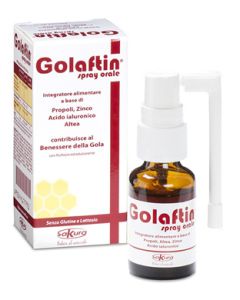 Golaftin Spray Orale Integratore Benessere della Gola 15 ml