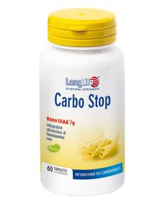 LongLife Carbostop Integratore Controllo Peso Corporeo 60 Tavolette