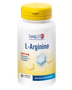 Longlife L-Arginine 60 Tavolette