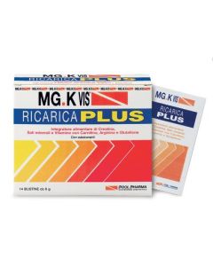 Mg.K Vis Ricarica Plus Integratore Sali Minerali E Vitamine 14 Bustine 0%