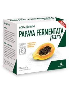 Body Spring Papaya Fermentata Pura Integratore Antiossidante 30 Bustine