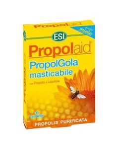 ESI Propolaid PropolGola masticabile integratore per la gola gusto miele 30 tavolette