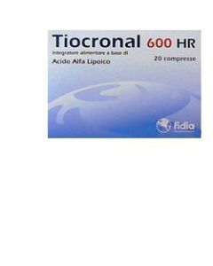 Tiocronal 600hr 20cpr
