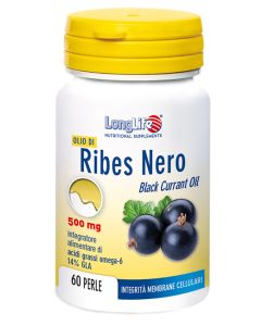 LongLife Olio Di Ribes Nero Integratore Pelle 60 Perle