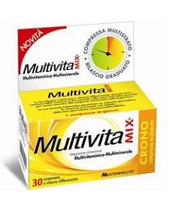 MultivitaMIX Crono Integratore Vitamine e Minerali 30 Compresse