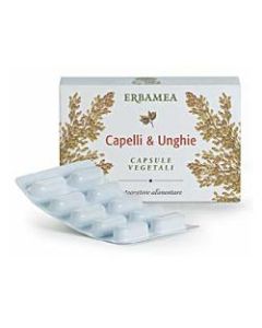 Erbamea - Capelli & Unghie Confezione 24 Capsule Vegetali