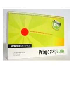 Officine Naturali Progestage Low Integratore Alimentare, 30 Compresse