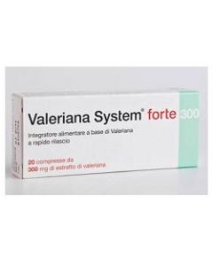 Sanifarma Valeriana System Forte Integratore 20 Compresse