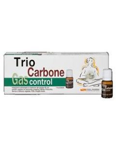 Trio Carbone Gas Control Integratore Intestinale 7 Flaconcini