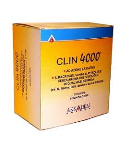 Clin 4000 Integratore Lassativo Stitichezza 30 Bustine 10 g