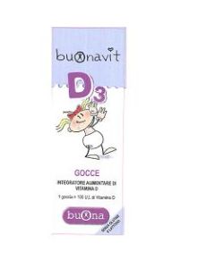 Buonavit D3 Integratore Di Vitamina D Per Ossa Bambini Gocce 12 ml