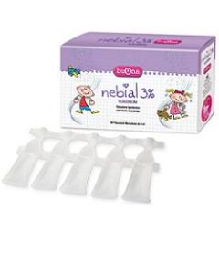 Buona Nebial 3% Flaconcini Nasale Decongestionante per Bambini 20 Flaconcini
