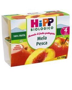 Hipp Bio Fru Grat Mel/pe4x100g