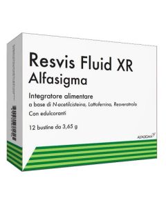 Resvis Fluid XR Alfasigma Integratore Fluidificante 12 Bustine