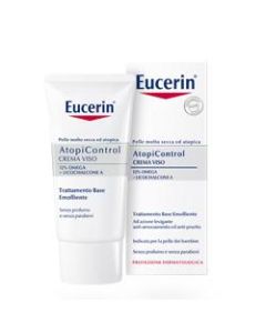 Eucerin AtopiControl Crema Viso Lenitiva Antiprurito Pelle Atopica 50 ml