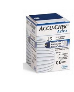 Accu-Chek Aviva 25 Strisce