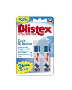 Blistex Classic Lip Protector SFP10 Balsamo Labbra 2 Stick