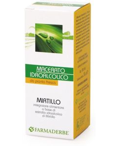 Mirtillo Nero Macerato Idroalc