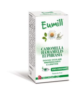 Eumill Camomilla Hamamelis Euphrasia Gocce Oculari Rinfrescanti 10 ml