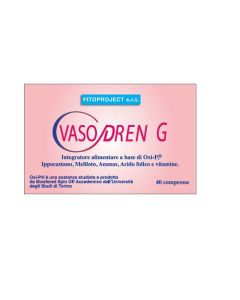 Vasodren G Integratore Microcircolo 40 Compresse 500 mg