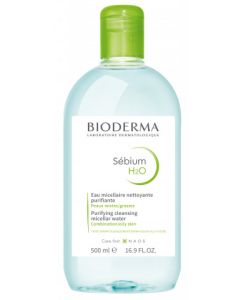 Bioderma Sébium H2O Acqua Micellare Detergente Struccante Pelle Mista Grassa 500 ml