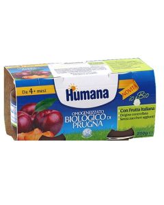 Humana Omog Prugna Bio 2x100g