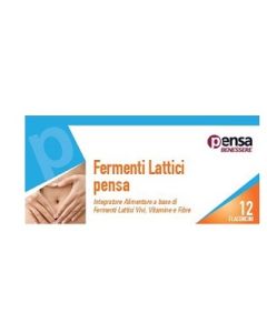 Pensa Pharma Fermenti Lattici Vitamina B Integratore 12 Flaconcini 7 ml