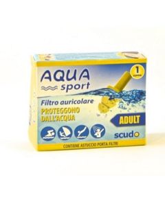 Scudo Aqua Sport Filtro Auricolare Per Adulto 2 Pezzi